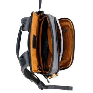 Tumi Gray and Orange Men's Backpack